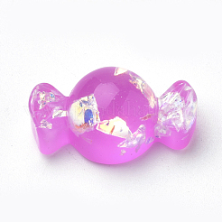 Resin Paillette Cabochons&nbsp;CRES-S303-23