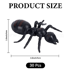 30pc PVC Simulation Ant Toy Model&nbsp;AJEW-CP0006-18