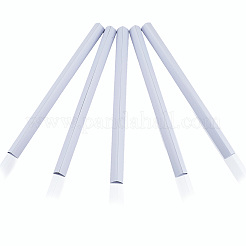 プラスチックフォルダーインサート  フォルダーロッド  三角形  ホワイト  305x24x20mm&nbsp;AJEW-WH20007-69B-02