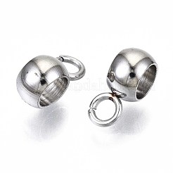Tarnish Resistant 201 Stainless Steel Tube Bails&nbsp;STAS-S117-006