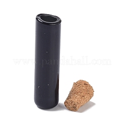 Tube Glass Cork Bottles Ornament&nbsp;AJEW-O032-04A