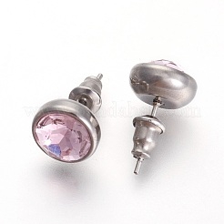 304 Stainless Steel Stud Earrings&nbsp;EJEW-F182-A06