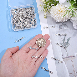 80Pcs Mother's Day Tibetan Style Alloy Links/Connectors&nbsp;FIND-ME0004-13