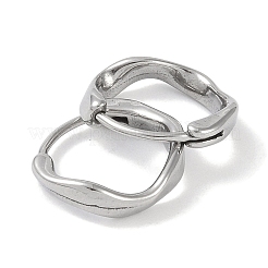 Non-Tarnish 316 Surgical Stainless Steel Hoop Earrings&nbsp;EJEW-P274-08P