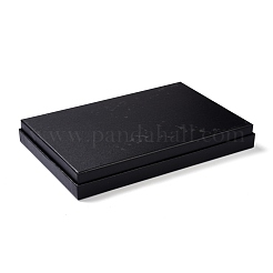 100 Slot Rectangle Cardboard Jewelry Ring Boxes&nbsp;RDIS-F004-01B