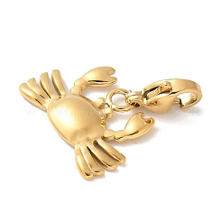 Crab 304 Stainless Steel Pendant Decorations&nbsp;STAS-G352-34G