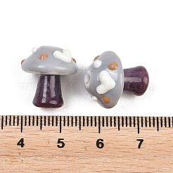 Handmade Lampwork Enamel Beads&nbsp;LAMP-B055-02H
