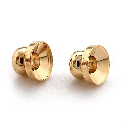 Brass Beads Caps&nbsp;KK-H759-35A-G