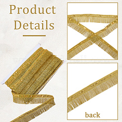Sequin Tassel Lace Trim&nbsp;OCOR-WH20003-78A