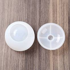 キャンドルシリコンモールド  キャンドル作り用  フィルベール  ホワイト  75x75mm  内径：89mm  2個/セット&nbsp;DIY-U005-08