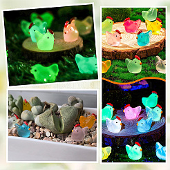 50Pcs Luminous Resin Cabochons&nbsp;RESI-SP0001-21