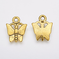 Tibetan Style Alloy Charms Pendants&nbsp;TIBEP-A176-G-LF