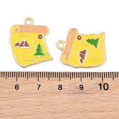 Alloy Enamel Pendants&nbsp;AL-CBA6AEB-09G-02