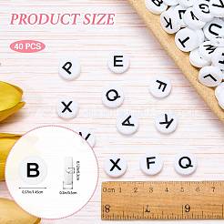 40Pcs Silicone Beads&nbsp;SIL-SZ0003-92B