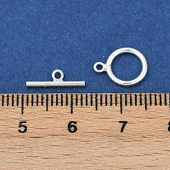スターリングシルバーリングマンテル  リング：11.5x8.5mm  バー：12x4mm  穴：1.2mm&nbsp;X-STER-A008-16
