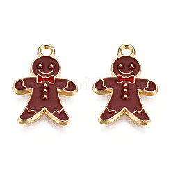 Alloy Enamel Pendants&nbsp;X-ENAM-T009-42C