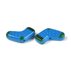 Printed Opaque Resin Beads&nbsp;RESI-N043-26C