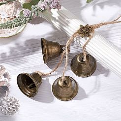 Iron Bell Pendant Decoration&nbsp;HJEW-JM02244