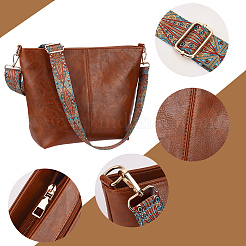 PU Leather Shoulder Bags with Ethic Bag Starp&nbsp;AJEW-WH20816-217