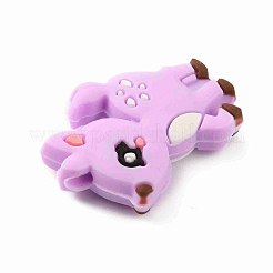Food Grade Eco-Friendly Silicone Beads&nbsp;LS-SIL-WH0014-03F