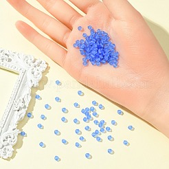 プレシオサ®クリスタルビーズ  チェコクリスタル  双円錐形(451 69 302 ロンデル)  30050 840 サファイアマット  4mm  穴：0.8mm&nbsp;Y-PRC-BA4-30050-840