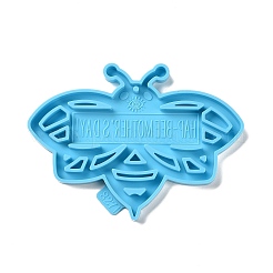 DIY Mother's Day Theme Bees Pendant Silicone Molds&nbsp;LS-SIMO-H010-08