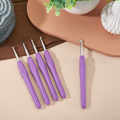TPR Handle Aluminum Crochet Hook Needles&nbsp;TOOL-TA0001-13A