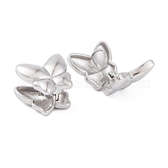 Non-Tarnish 304 Stainless Steel Hoop Earrings for Women&nbsp;EJEW-A049-03P