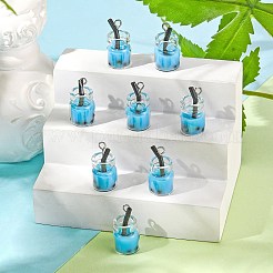 Glass Bottle Pendants&nbsp;CRES-S359-01C
