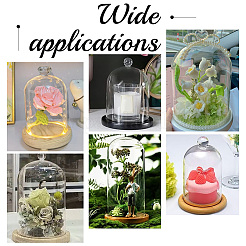 Glass Dome Cover&nbsp;DIY-WH0430-560A