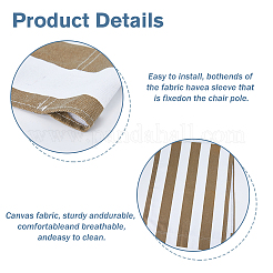 Chair Canvas & Oxford Cloth&nbsp;AJEW-WH0709-156D-08
