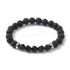 2Pcs 2 Style Natural Mixed Stone Beaded Stretch Bracelets&nbsp;BJEW-JB09773
