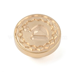Christmas Series Wax Seal Brass Stamp Head&nbsp;AJEW-Z031-04G-11