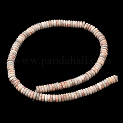 Natural Red Netstone Beads Strands&nbsp;G-G329-A09-3x8mm
