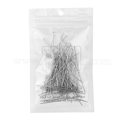 鉄平頭ピン  カドミウムフリー＆鉛フリー  プラチナ  20ゲージ  50x0.75~0.8mm  ヘッド：2mm&nbsp;IFIN-FS0001-33