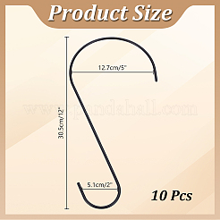Iron S-shape Hook Hangers&nbsp;FIND-WH0139-762