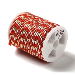 1 Roll 4-Ply Polycotton Cord with Metallic Thread&nbsp;OCOR-PH0004-11A