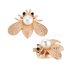 2Pcs Alloy Bees Cufflinks&nbsp;AJEW-PH0007-46