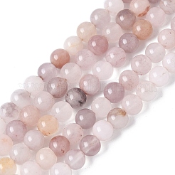 Natural Violet Strawberry Quartz Beads Strands&nbsp;G-P530-B02-01