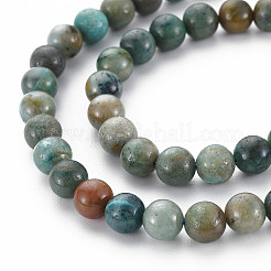 Natural Chrysocolla Beads Strands&nbsp;X-G-S376-004A