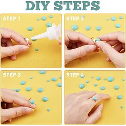 5 Style Acrylic Cabochons&nbsp;SACR-FH0001-09
