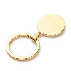 304 Stainless Steel Pendants Keychain&nbsp;KEYC-JKC00314-12