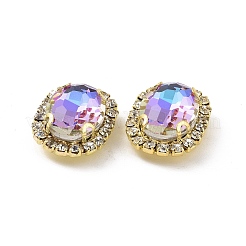 Oval Sew on Rhinestone&nbsp;DIY-E062-05G-B01