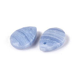 Synthetic Blue Lace Agate Pendants&nbsp;G-N362-13M