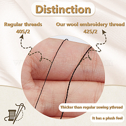 Wool & Acrylic Fibers Embroidery Floss&nbsp;DIY-WH0558-29B