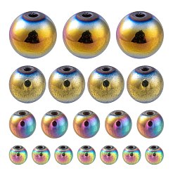 340Pcs 4 Sizes Non-magnetic Synthetic Hematite Beads&nbsp;G-LS0001-55