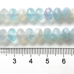 Natural Banded Agate/Striped Agate Beads Strands&nbsp;G-E605-A02-02F