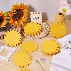 240Pcs Sun Shape Blank Bulletin Board&nbsp;DIY-CA0008-23