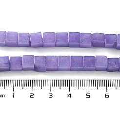 Natural Dyed White Jade Beads Strands&nbsp;G-Q008-C01-01E