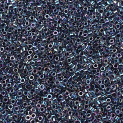 MIYUKIデリカビーズ  シリンダー  日本製シードビーズ  11/0  （db0059)アメジストクリスタルアブ  1.3x1.6mm  穴：0.8mm  約2000個/10g&nbsp;X-SEED-J020-DB0059